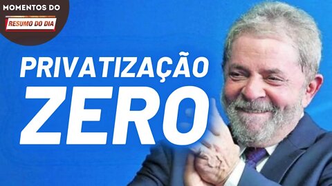 Lula diz que evitará as privatizações dos Correios, da Eletrobrás e Petrobrás | Momentos