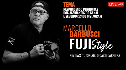 FUJIFILM LIVE respondendo perguntas dos assinantes [19-05-2022]