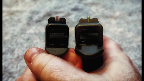 Comparing the XS Big Dot vs XS 3 Dot Triduum Night sights for Glock Pistols