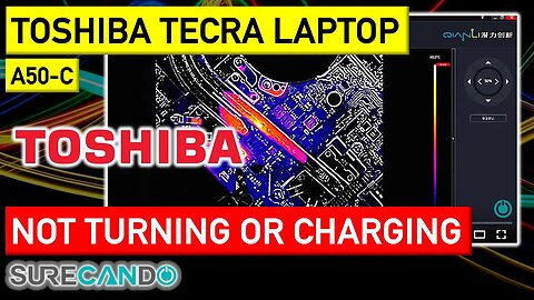 Revived_ Toshiba Tecra A50-C Laptop Fixed - Power & Charging Restored!