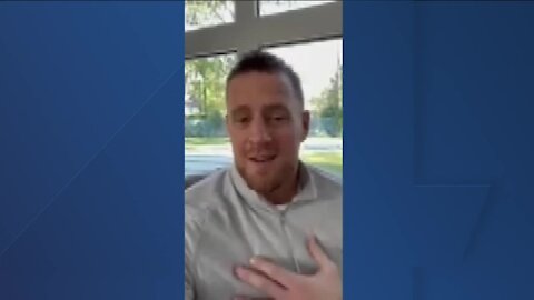 J.J. Watt lifts spirits of Waukesha Christmas parade victim