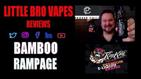 KING KONG VAPE JUICE BAMBOO AND RAMPAGE