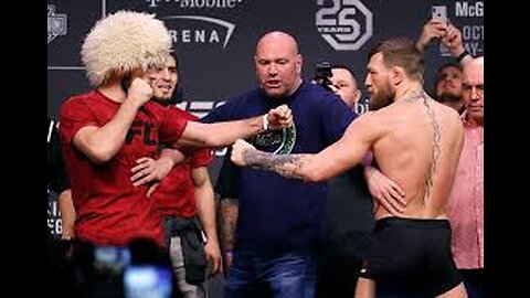 Conor McGregor and khabib fight