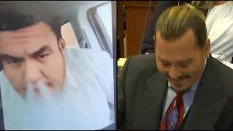 Judge SPEECHLESS and Johnny Depp laughs as witness blow smoke during testimony