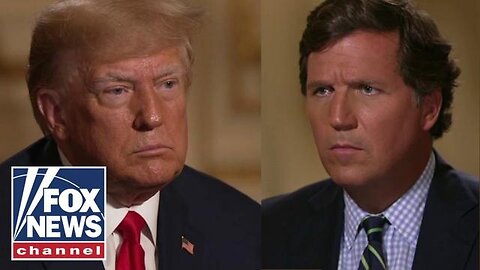 Tucker Asks Trump Who Blew Up The Nord Stream Pipeline!