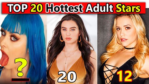 Top 20: Hottest & Real American Adult stars (2023)