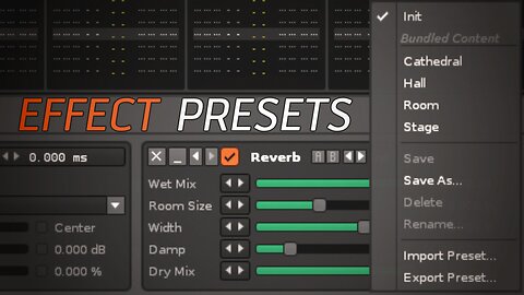 Effect Presets