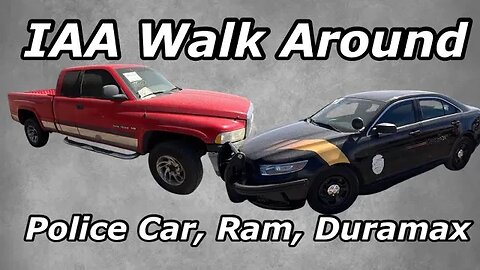 IAA Walk Around, Police Interceptor, BMW F10, DURAMAX CHEAP!