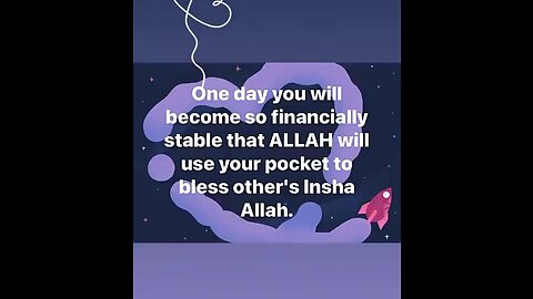 Positive vibes 💫 Believe in ALLAH & His blessings.🙏