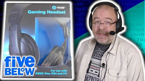 $5 Gaming Headset from Five Below! U YOUSE Unboxing & Review