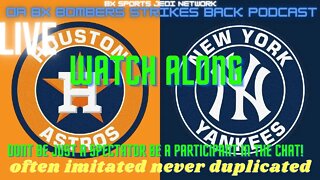 ⚾NEW YORK YANKEES VS HOUSTON ASTROS LIVE WATCH ALONG AND PLAY BY PLAY