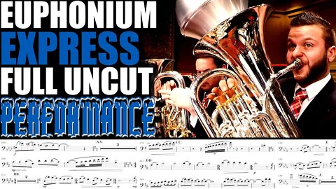 EUPHONIUM EXPRESS!!! FULL UNCUT PERFORMANCE WITH YOUR FAVORITE POLAR EXPRESS TUNES!!!