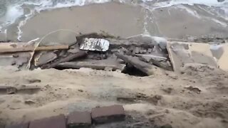 Tropical Storm Nicole damages home on Florida coast