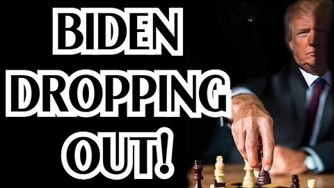 If Trump wins the nominee, Biden will drop OUT!