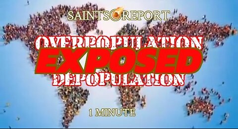 2805. The myth of overpopulation explained in 1 minute