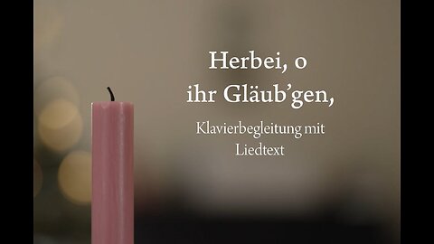 Herbei, o ihr Gläub'gen