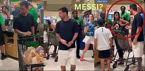 When Lionel Messi Goes shopping as a normal person This Happened_1080p