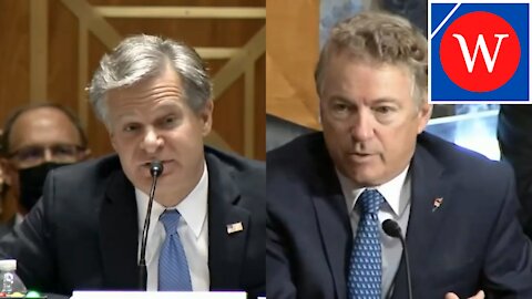 "We Have A Constitution!": Rand Paul TEARS Into Wray On FBI/FISA