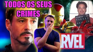 Atores que cometeram crimes e você não sabia / Homem de ferro episodio1