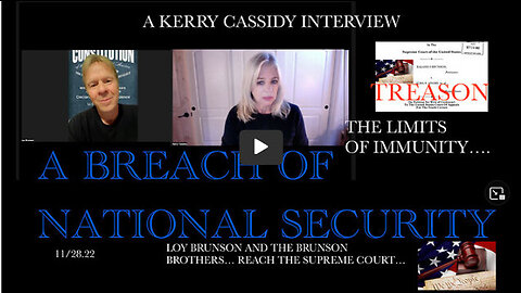 A BREACH OF NATIONAL SECURITY. LOY BRUNSON SUPREME COURT CASE