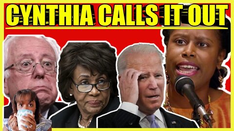 Cynthia McKinney CALLS OUT Bernie Sanders, Joe Biden & Maxine Waters (clip)