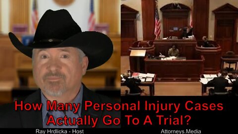 How Many Personal Injury Cases Actually Go To A Trial?