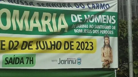 68 romaria SÓ de HOMENS ? Jarinu a Bom Jesus dos Perdões ... machismo idiota demais !