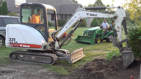 Pole Barn Rehab!! Concrete Aprons and Floor!