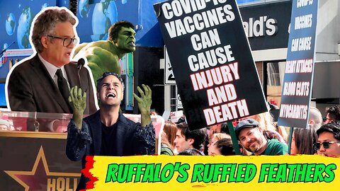 Mark Ruffalo Gets His Feathers Ruffled!