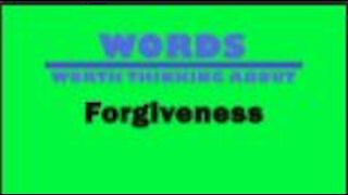 Forgiveness