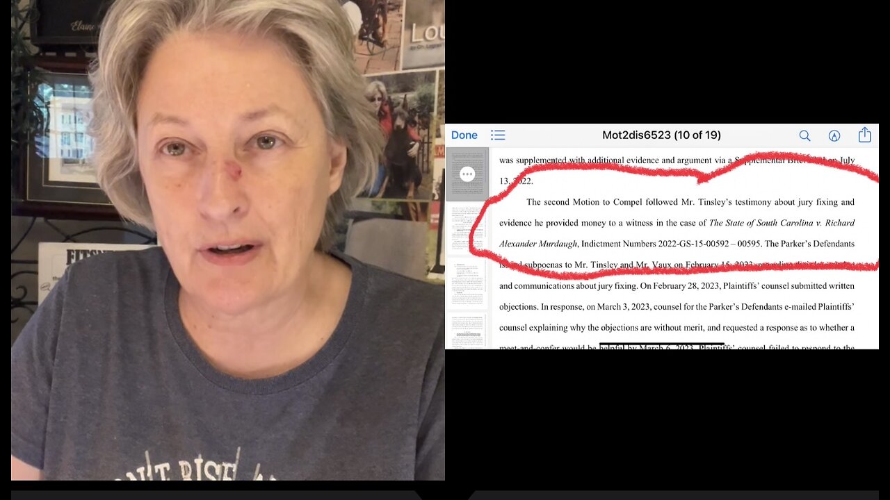 SWN 7June23 Did Mark Tinsley “pay off a witness” in the Murdaugh