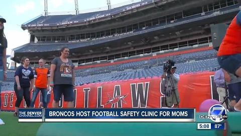 Broncos Moms Football Safety Clinic