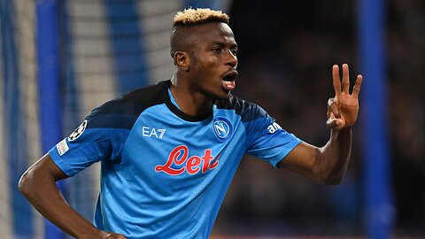 Osimhen double sends Napoli into Champions League quarterfinals for first time