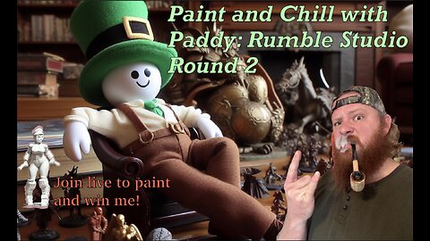 Paint and Chill with Paddy Rumble Studio Round 2