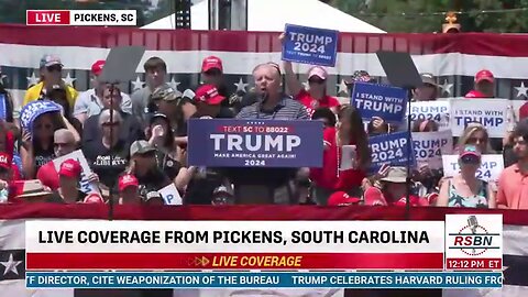 Trump brings Warmonger 'Lindsey Graham' to speak at his SC Rally. Gets BOOED for 6 Minutes Straight!