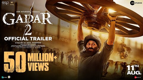 #Gadar 2 official trailer |11th August | sunny deol |Ameesha patel |Anil sharma