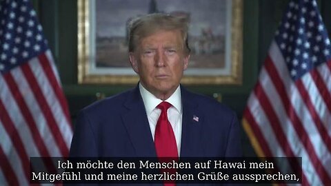 DONALD TRUMP ON DEVASTATING FIRES IN MAUI, HAWAII