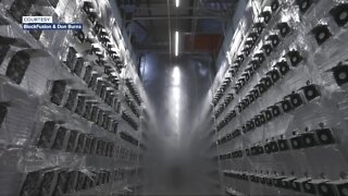 Inside a Bitcoin Mining Facility in Niagara Falls