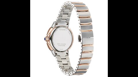 Citizen Eco-Drive Ceci Women's Watch, Stainless Steel, Diamond