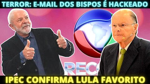 Hackers sequestraram e-mails da Record - Lula tem 51% no 2º turno, e Bolsonaro, 42%