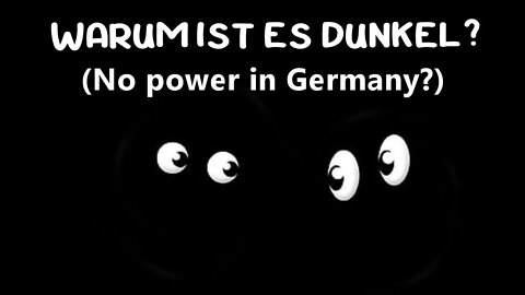 LIGHTS OUT for GERMANY - Go Woke, Get Blackouts - Russia is taking away their ability to MANUFACTURE