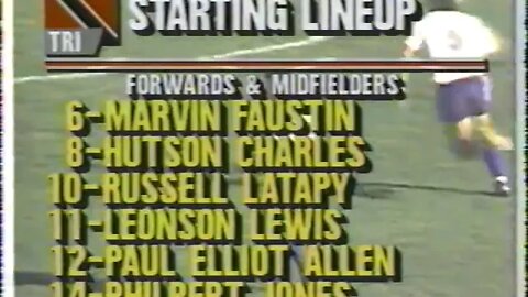 1990 FIFA World Cup Qualifiers - Trinidad and Tobago v. United States