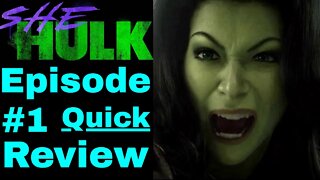 She Hulk Episode One - Quick Review