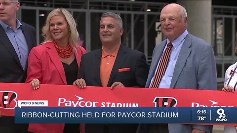 Bengals, Paycor host ribbon-cutting for new stadium name