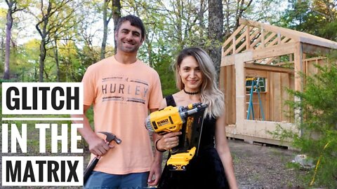 E10: Tiny Cabin Bird Blocks, Facia & More Roof Building With A Guest