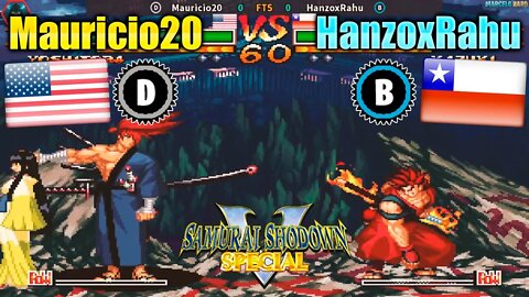 Samurai Shodown V Special (Mauricio20 Vs. HanzoxRahu) [U.S.A. Vs. Chile]