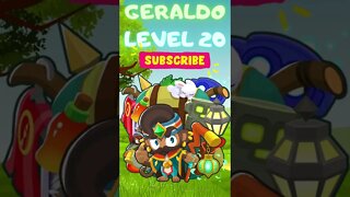 Geraldo Evolution / Bloons TD 6 #Shorts