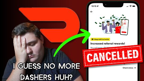 Doordash CANCELED Refer-A-Friend Program! No More Dashers?!