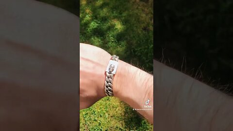 Cuban Bracelet in Sterling Silver