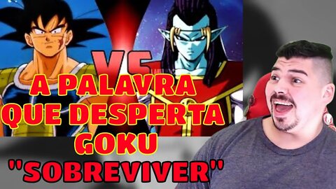 REACT BARDOCK VS GAS Velocidade da Luz DBS cap 82 MELHOR DO MUNDO